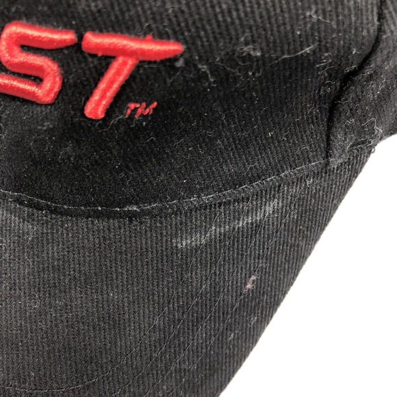 Coast Hat Cap Red Black Adjustable One Size Fits Most Strap Embroidered OSFM - Picture 6 of 12